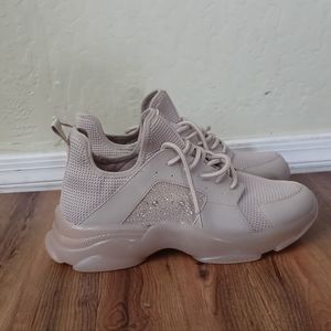 Tan Steve Madden sneakers